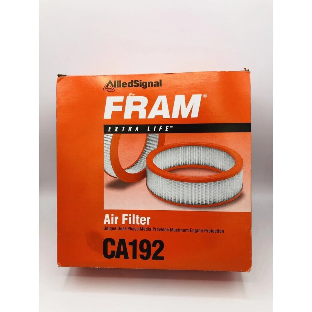 FRAM Extra Life Engine Air Filter CA192 for Select Buick Chevrolet GMC Pontiac